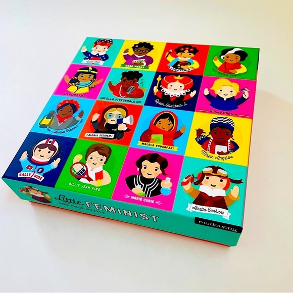 Mudpuppy Little Feminist 500 Piece Jigsaw Puzzle Colorful - Picture 1 of 8